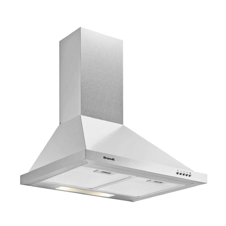 Hotte triangulaire inox Brandt AD1006X l.60 Main Image
