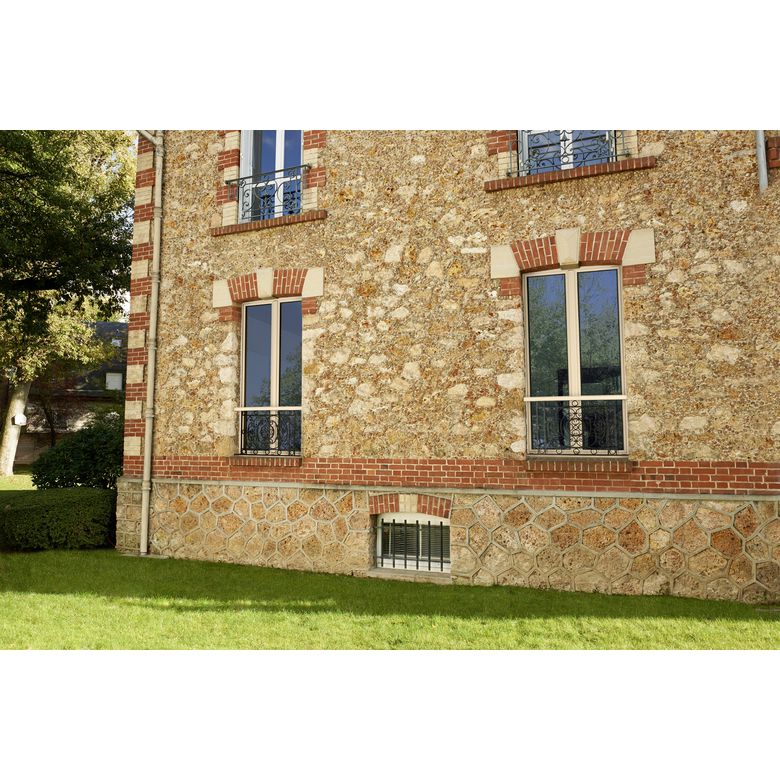 Appui de fenêtre Rivoli H.64 cm - Main courante chêne doré - Fenêtres