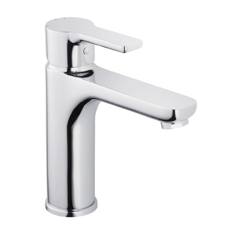 plan résine 121 cm + miroir + robinetterie FOKUS 2 | Lapeyre