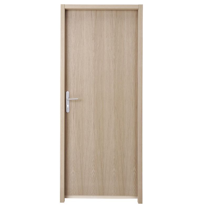 Bloc-porte RAKEL ** Thermique Chêne plaqué - Huisserie 72