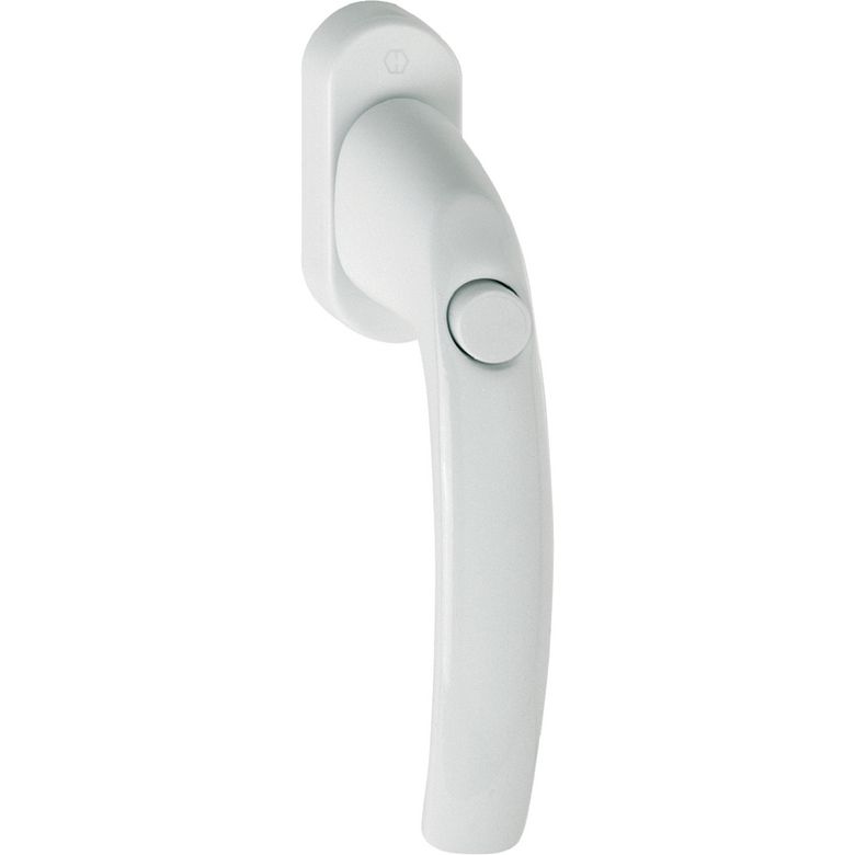 Poignée SECURITE Blanc sécurité des personnes pour Fenêtre 1-2 vantaux PVC/Bois Main Image