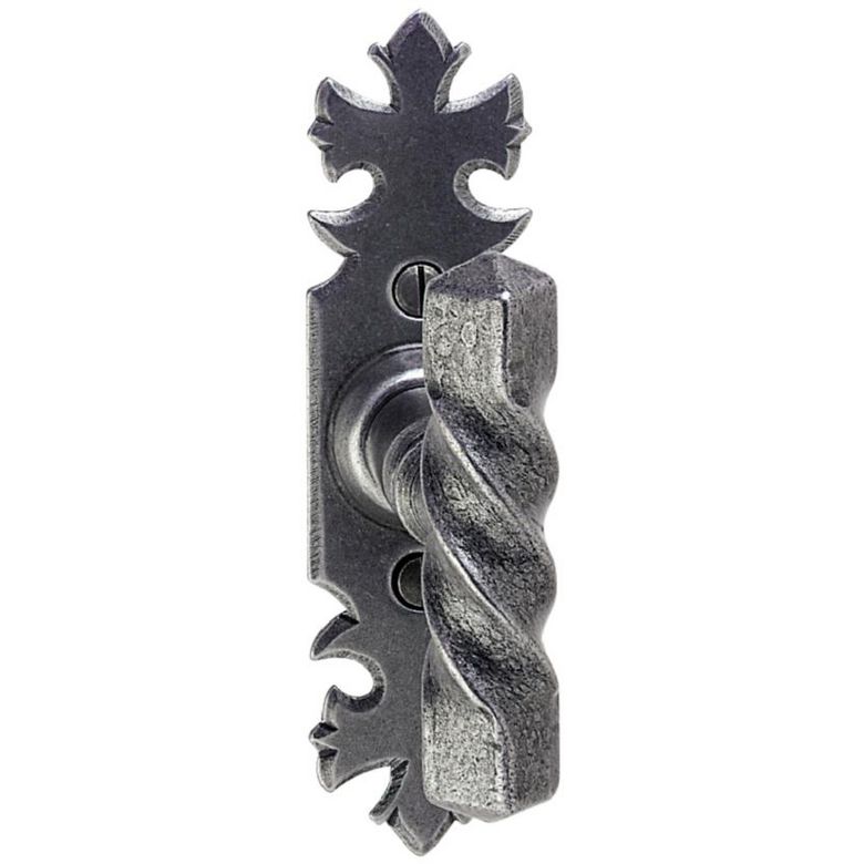 Bouton crémone TORSADE Noir pour Fenêtre/PF poignée non centrée/PG/PS PVC/Bois Main Image