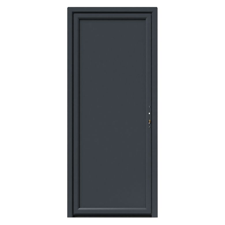 Porte de service Aria PVC pleine