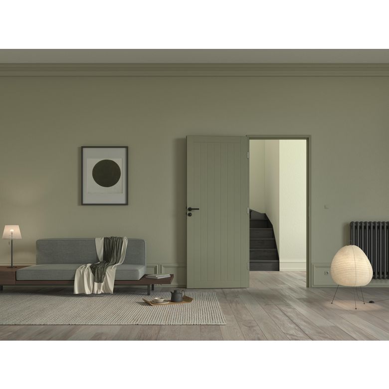 Bloc-porte thermique VERTICALE * à peindre - Fin de chantier | Lapeyre