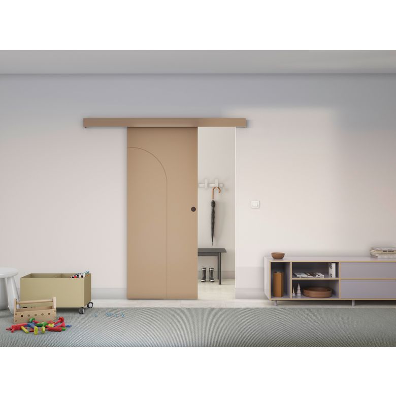 Porte coulissante prêt-à-peindre ARCHE ALVEO|Lapeyre