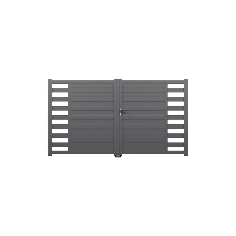 Portail battant aluminium ANDRIA