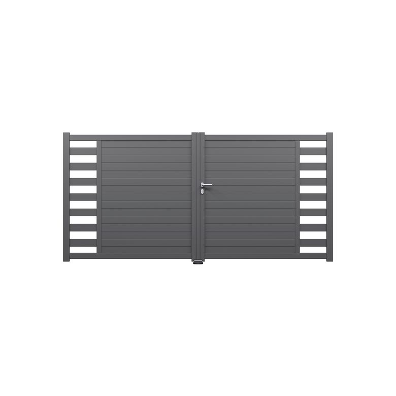 Portail battant aluminium ANDRIA