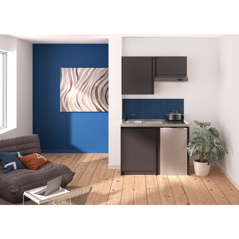 Cuisinette DECO2 anthracite l.120 Main Image