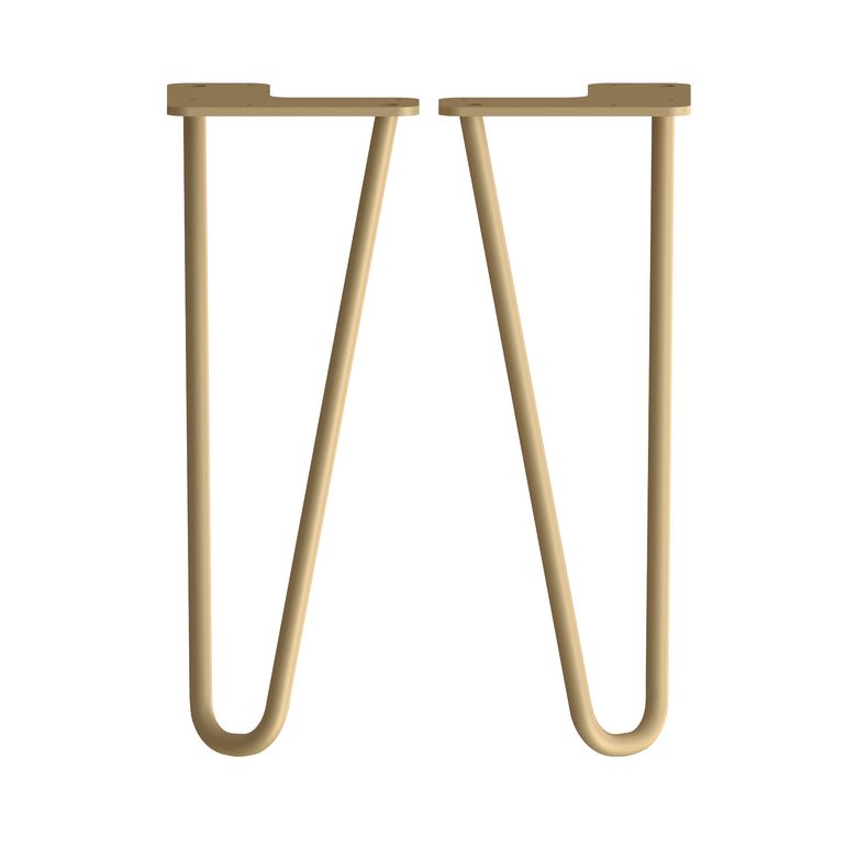 Lot de 2 pieds EPINGLE pour meuble sous vasque | Lapeyre