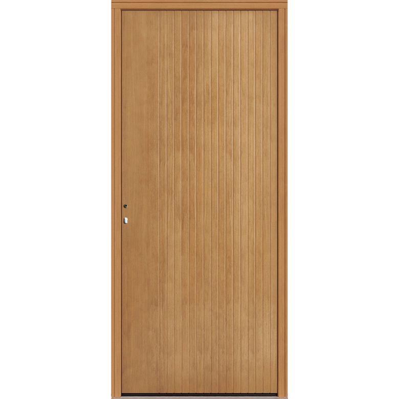 Porte d'entrée Augustine bois exotique