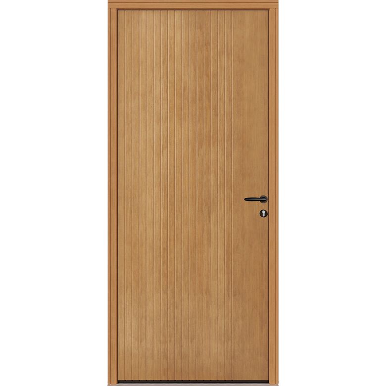 Porte d'entrée augustine bois exotique -Lapeyre
