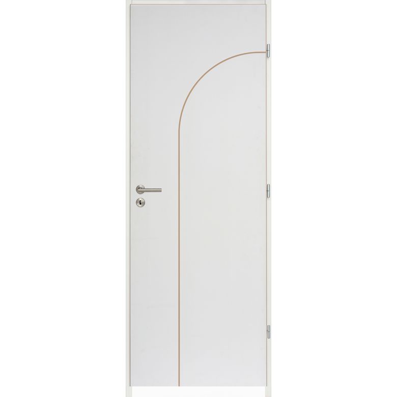 Bloc-porte ARCHE * à peindre - Huisserie 72 | Lapeyre