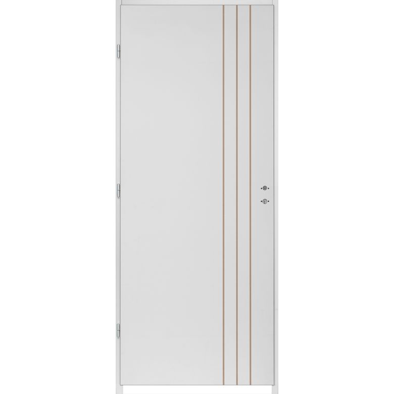Bloc-porte acoustique LINE * prépeint - Huisserie 72 | Lapeyre