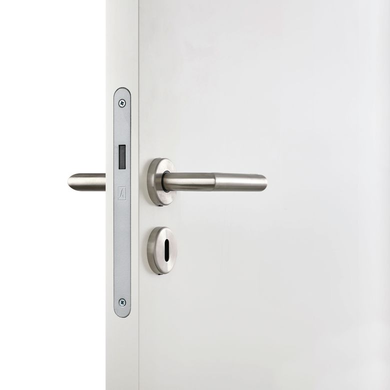 Bloc-porte acoustique Huisserie 90 blanc laqué ROMY***| Lapeyre