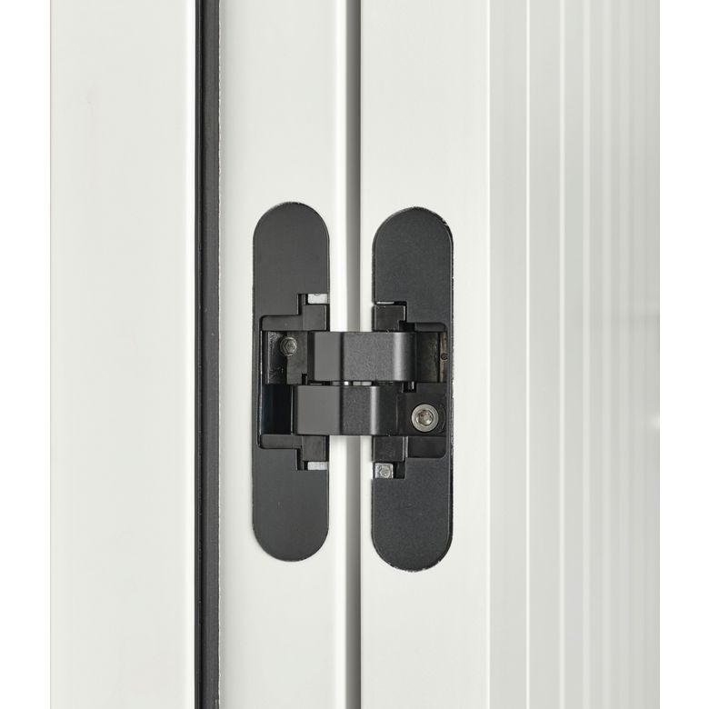 Bloc-porte acoustique huisserie 90 blanc laqué VERTICALE| Lapeyre