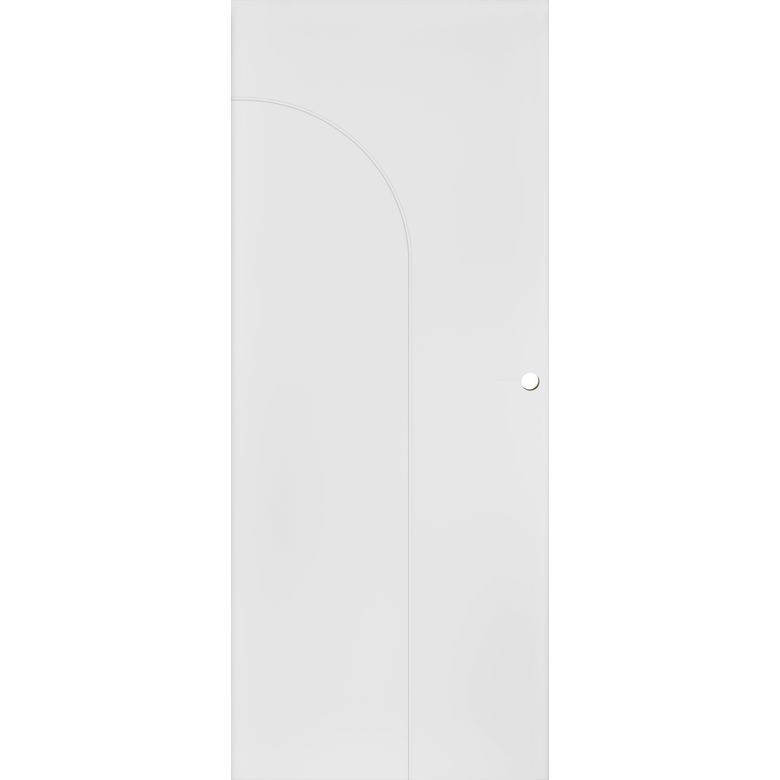 Porte coulissante ARCHE*** Laqué Blanc - sans serrure