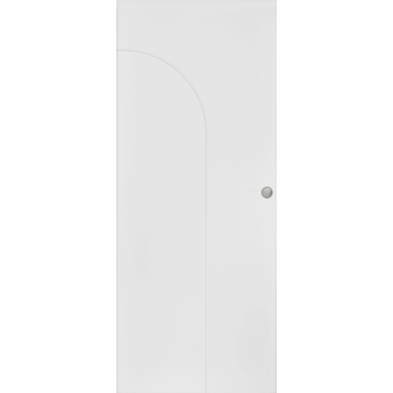 Porte coulissante blanc laqué ARCHE***|Lapeyre