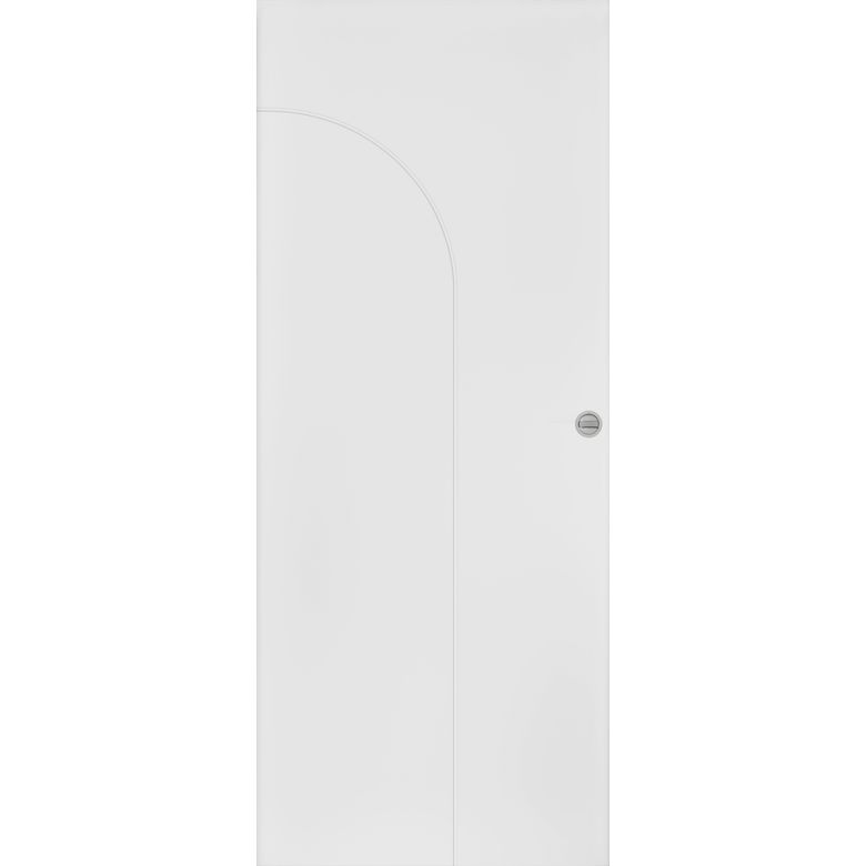 Porte coulissante blanc laqué ARCHE***|Lapeyre