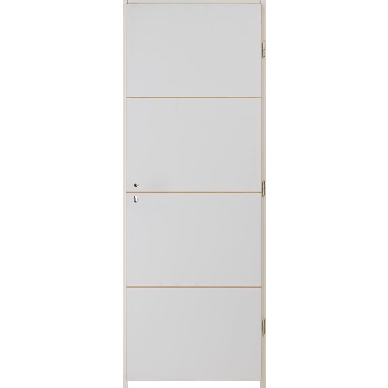 Bloc-porte thermique HARMONIE * prépeint - Huisserie 72| Lapeyre