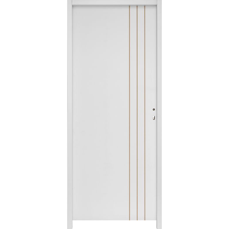 Bloc-porte thermique LINE * prépeint - Huisserie 90