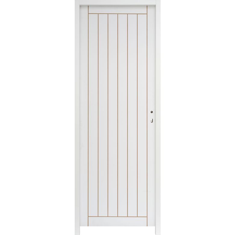 Bloc-porte thermique VERTICALE * à peindre - Huisserie 72