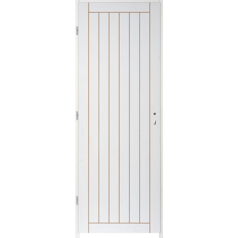 Bloc-porte acoustique VERTICALE * à peindre - Huisserie 72 | Lapeyre
