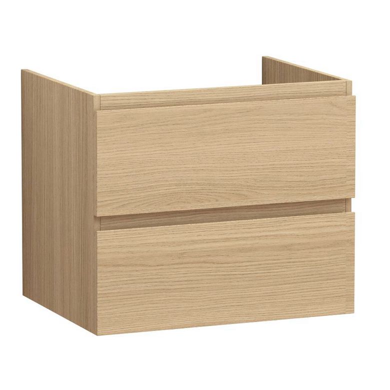 Meuble sous-vasque L.60 cm, 2 tiroirs HAPPY25