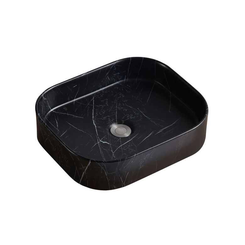 Vasque à poser céramique rectangulaire GAIA