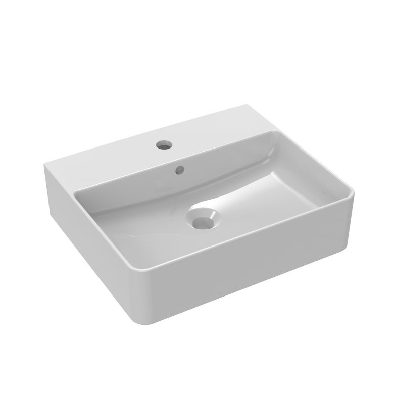 Vasque à poser céramique rectangulaire ARCHIPEL