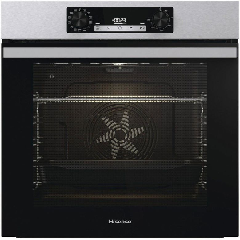 Four multifonction nettoyage pyrolyse inox Hisense BI64211EPX Main Image