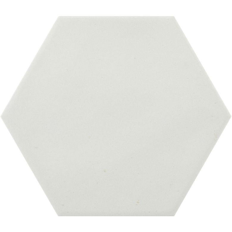 Carrelage sol et mur CHRYSTEL BLANC MAT 15X17,3 cm