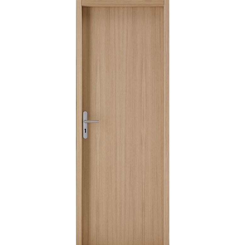 Bloc-porte Fin de chantier RAKEL ** Acoustique Chêne plaqué - Huisserie 70
