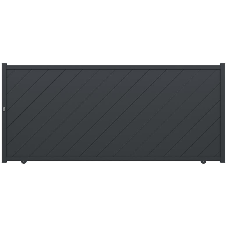 Portail coulissant aluminium SIBARI 2