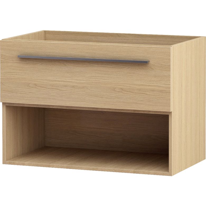 Meuble sous-vasque L.80 cm, 1 tiroir FOKUS25