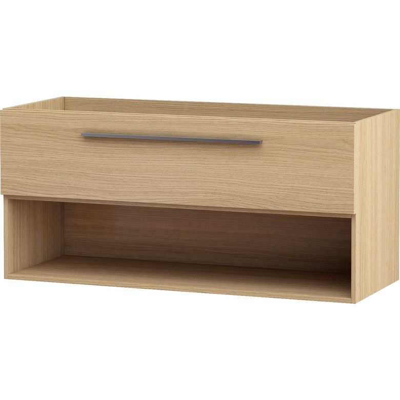 Meuble sous-vasque L.120 cm, 1 tiroir FOKUS25
