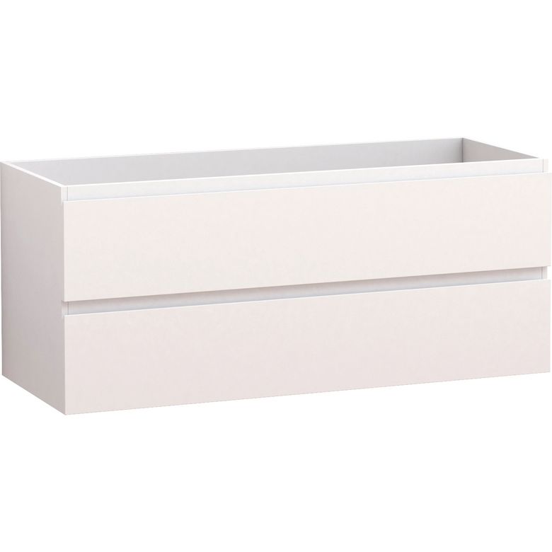 Meuble sous-vasque L.120 cm, 2 tiroirs HAPPY25