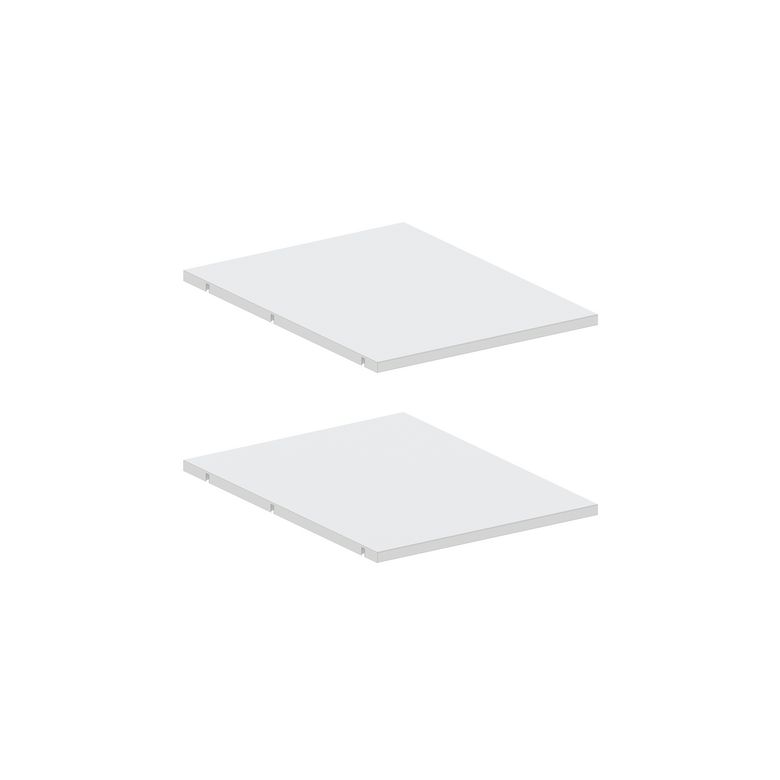 2 tablettes Pléiade blanc L.40xP.50 cm Main Image