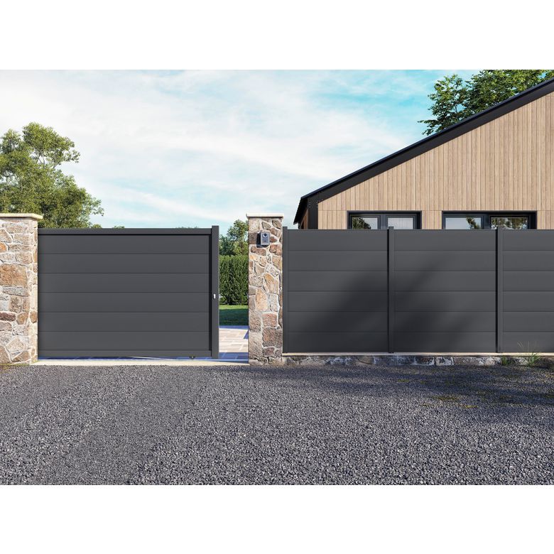 Portillon aluminium Sibari-Lapeyre