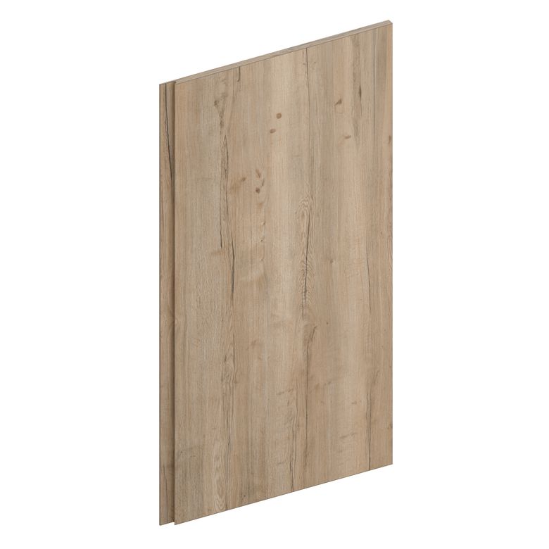 Porte de caisson battante Pléiade chêne Halifax avec poignée intégrée