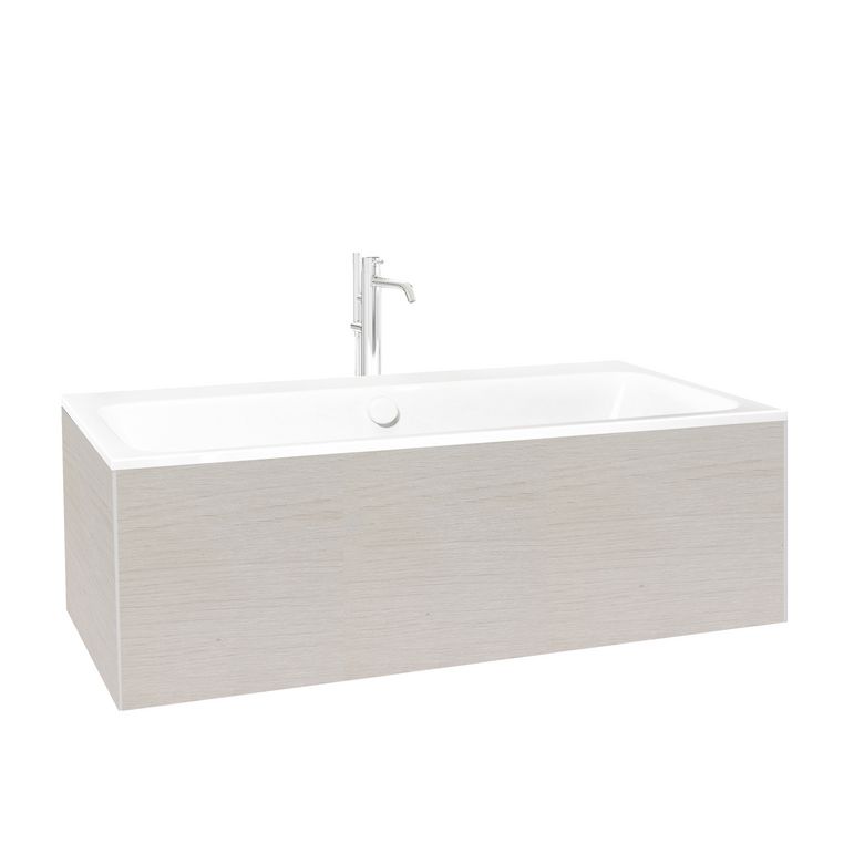 Habillage baignoire BENJAMIN droit+retour L.200 cm Polaire Main Image