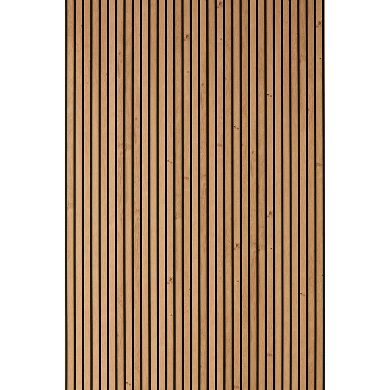 Lot de 2 panneaux mur 277x30 cm Woodwall Effect 3D claustra | Lapeyre