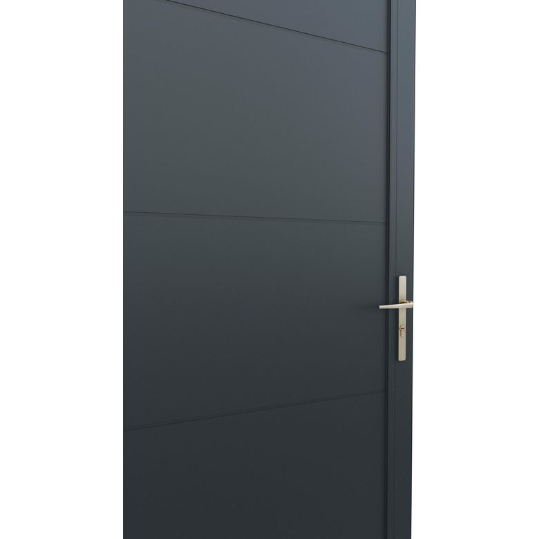 Porte d'entrée * ANNY aluminium 215 x 90-Lapeyre