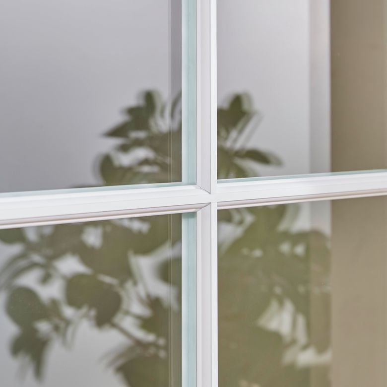 Porte d'entrée OLONNE 2 PVC Blanc 215 x 90 cm-Lapeyre