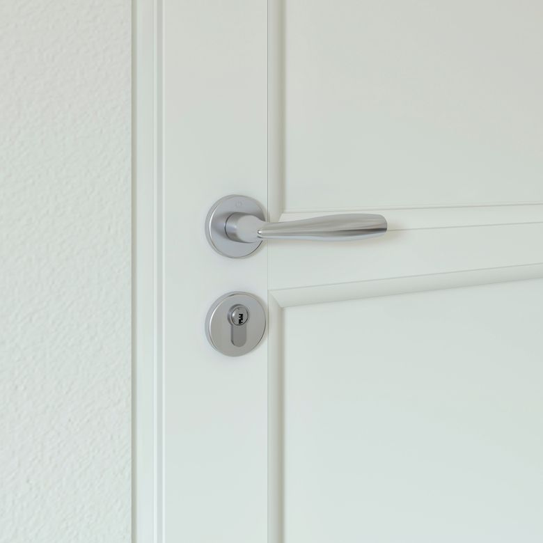 Porte d'entrée ARMANCE 2 PVC Blanc 215 x 90 cm-Lapeyre