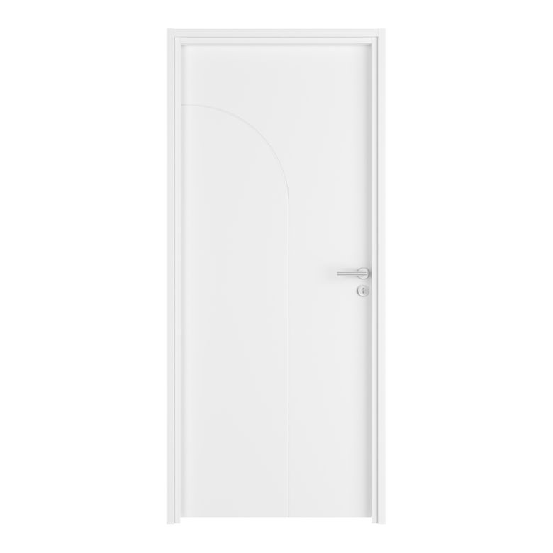 Bloc-porte fin de chantier ARCHE *** Laqué blanc - Huisserie 70/102