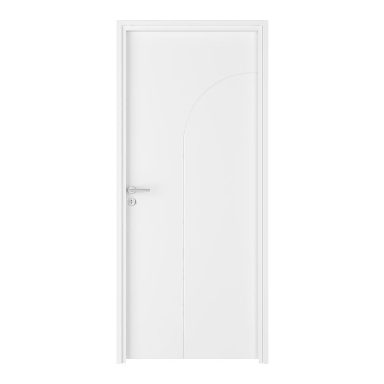 Bloc porte fin de chantier acoustique blanc laqué ARCHE***|Lapeyre