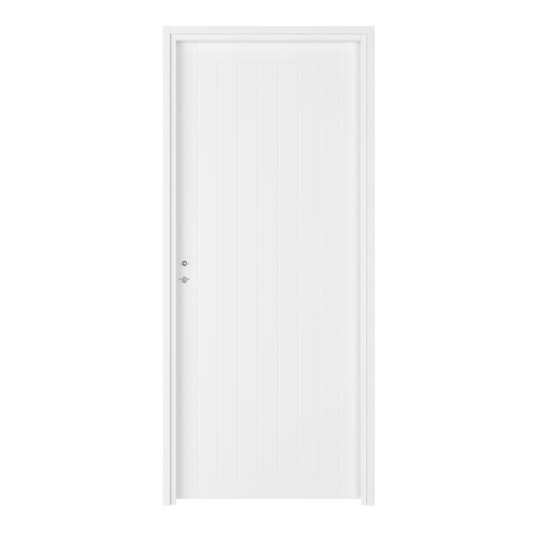 Bloc-porte acoustique VERTICALE *** Laqué Blanc - Fin de chantier