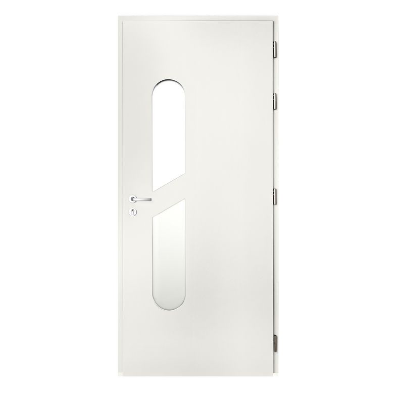 Porte d'entrée Angèle Aluminium poignée Iris