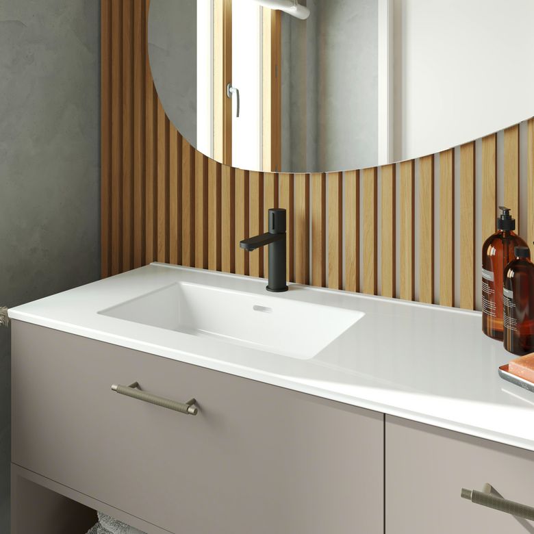 Mitigeur lavabo LEONARD petit modèle - Salle de Bains - Lapeyre