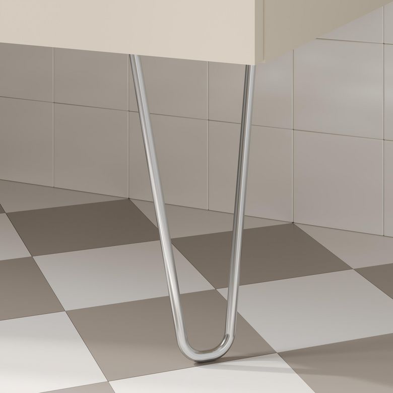 Lot de 2 pieds EPINGLE pour meuble sous vasque | Lapeyre